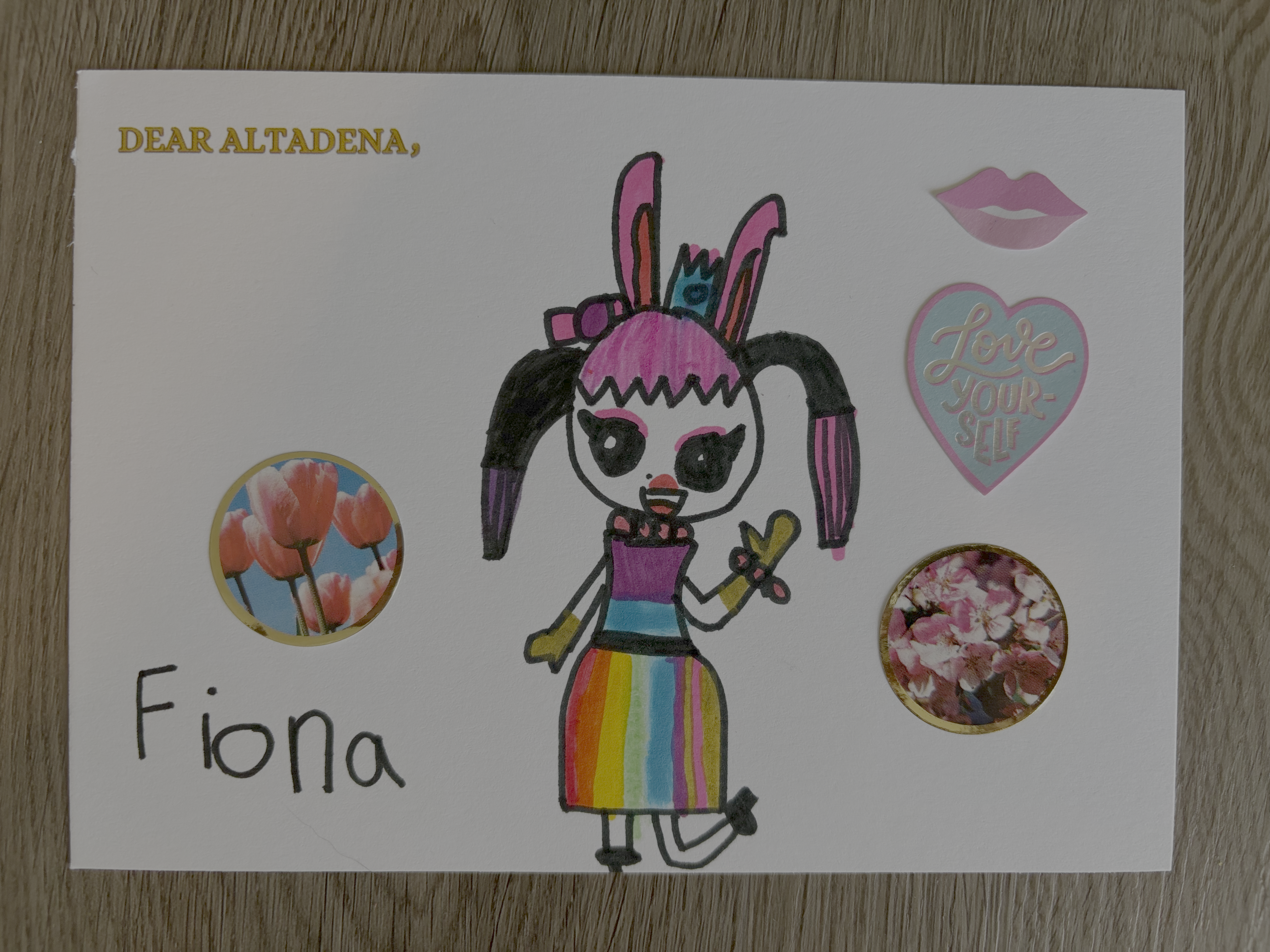 Dear Altadena Postcard