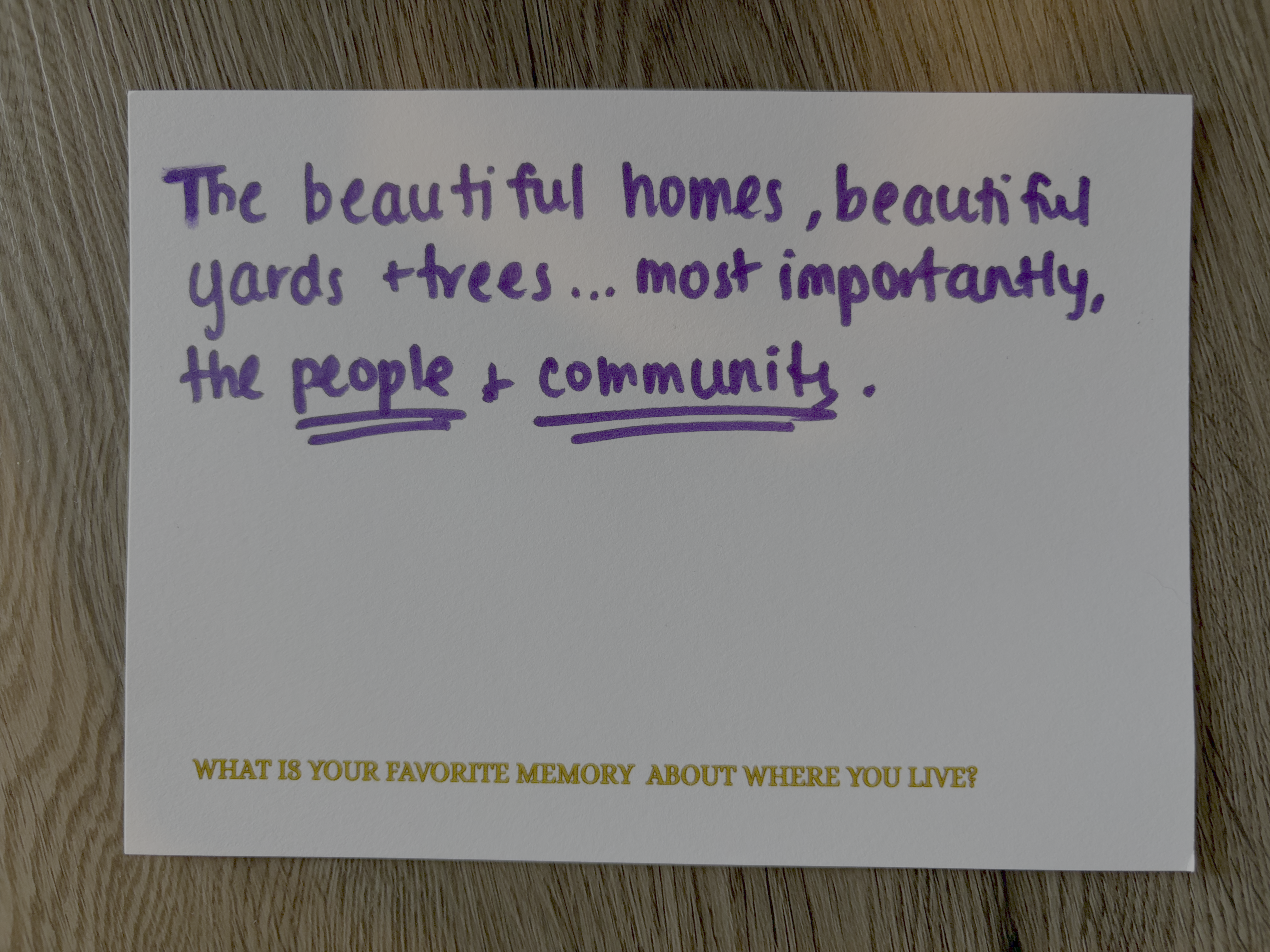 Dear Altadena Postcard