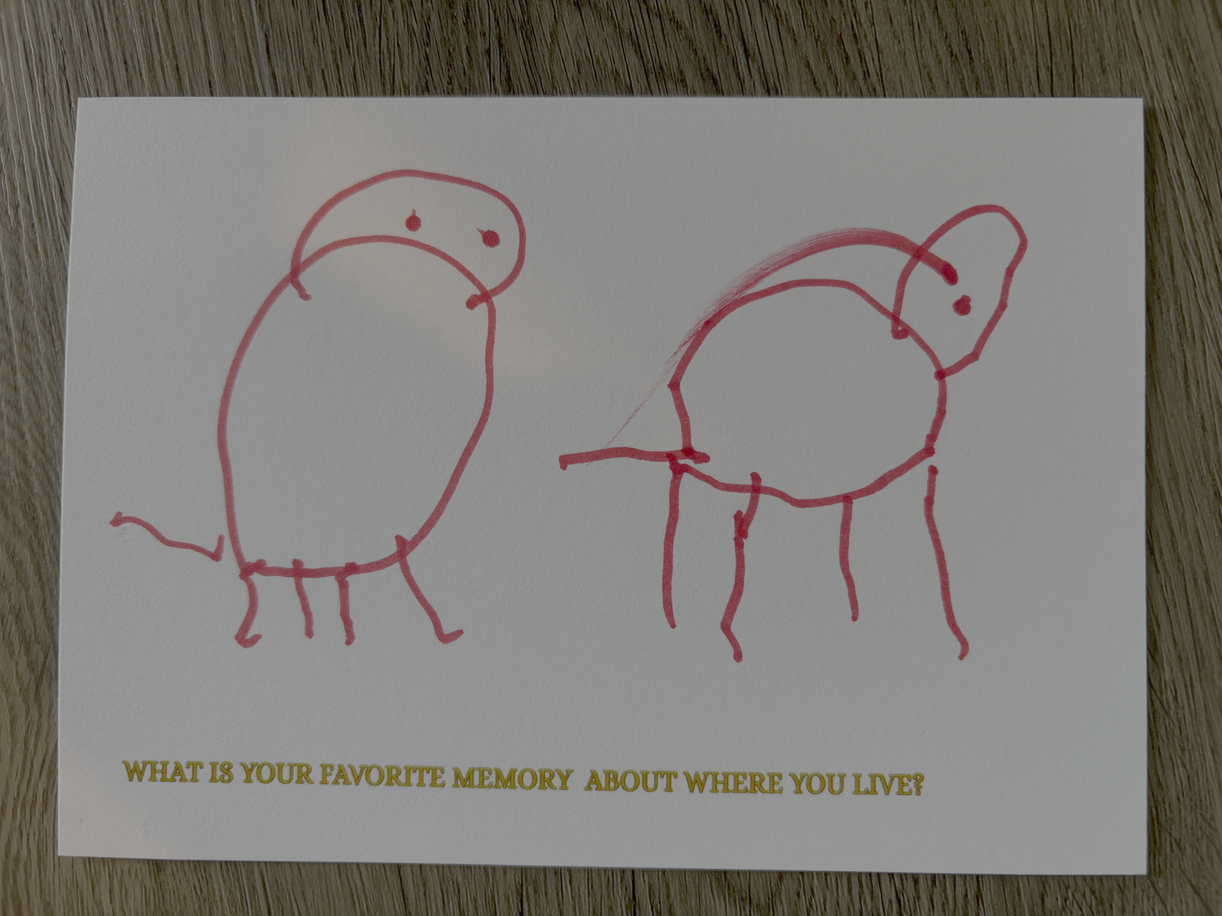 Dear Altadena Postcard