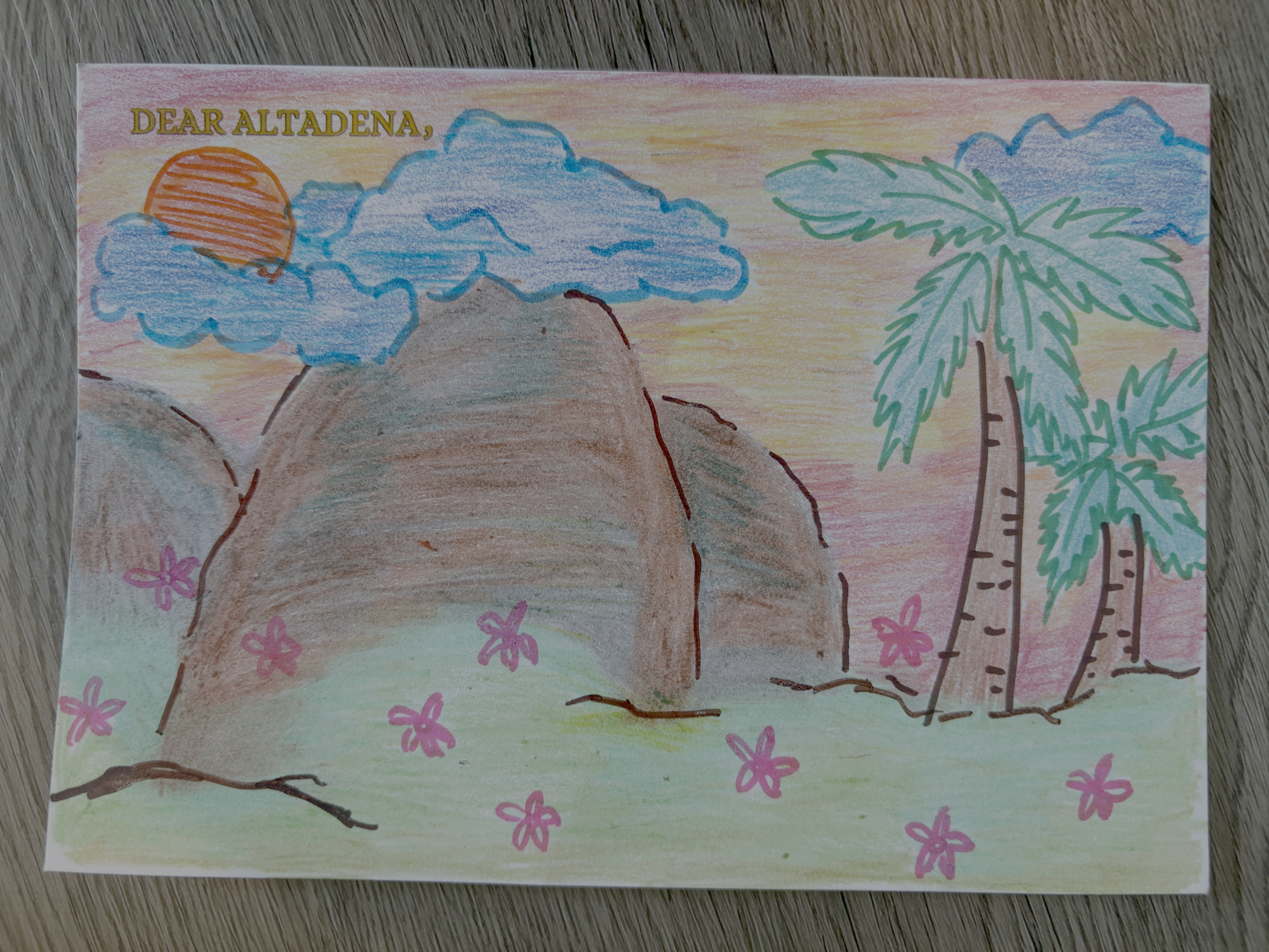 Dear Altadena Postcard 1