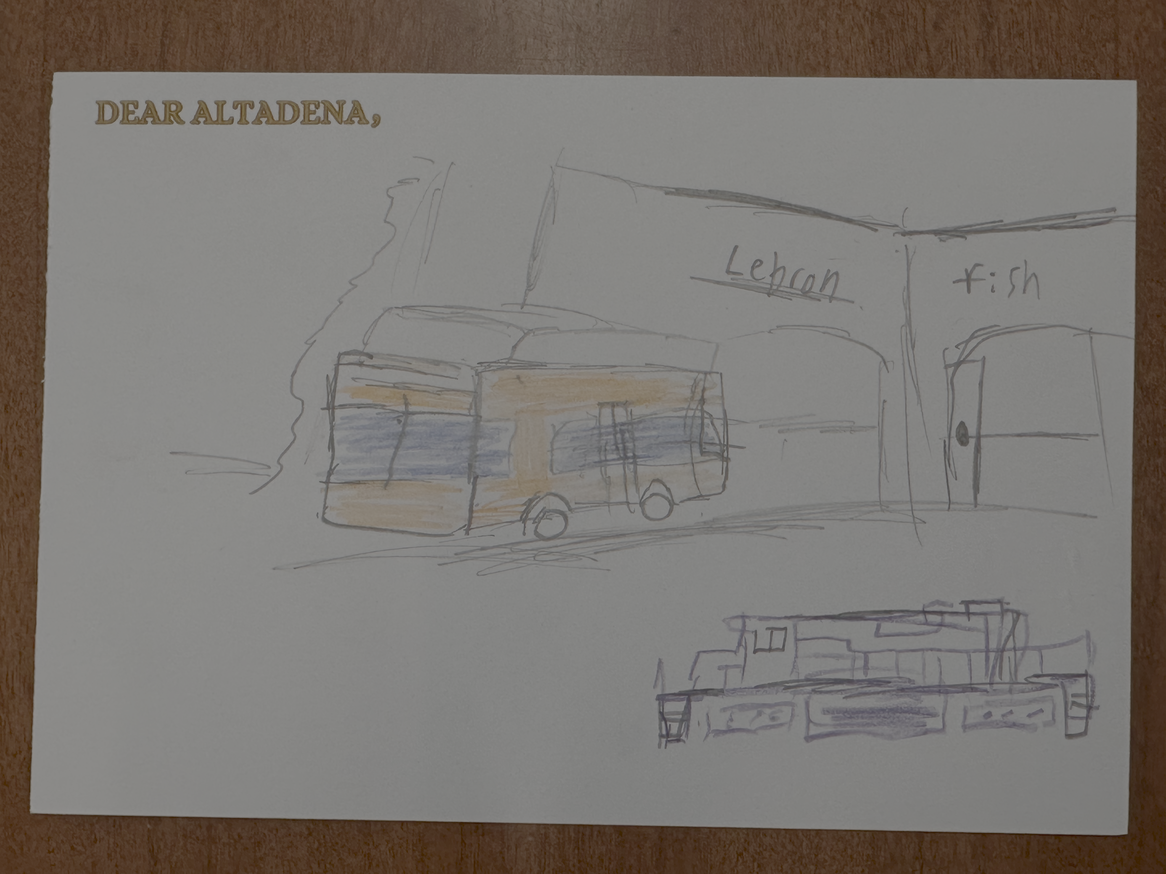 Dear Altadena Postcard 1