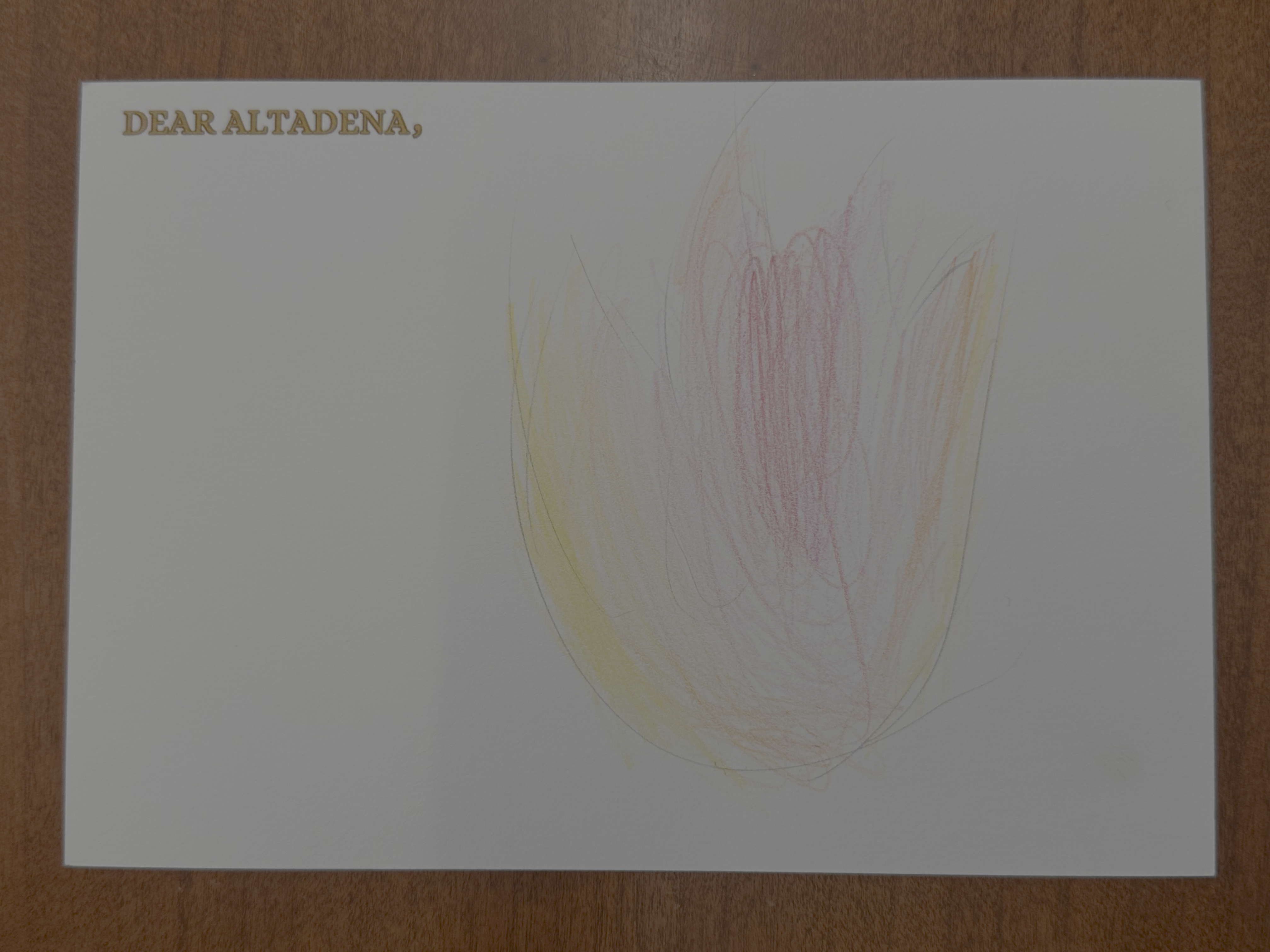 Dear Altadena Postcard 1