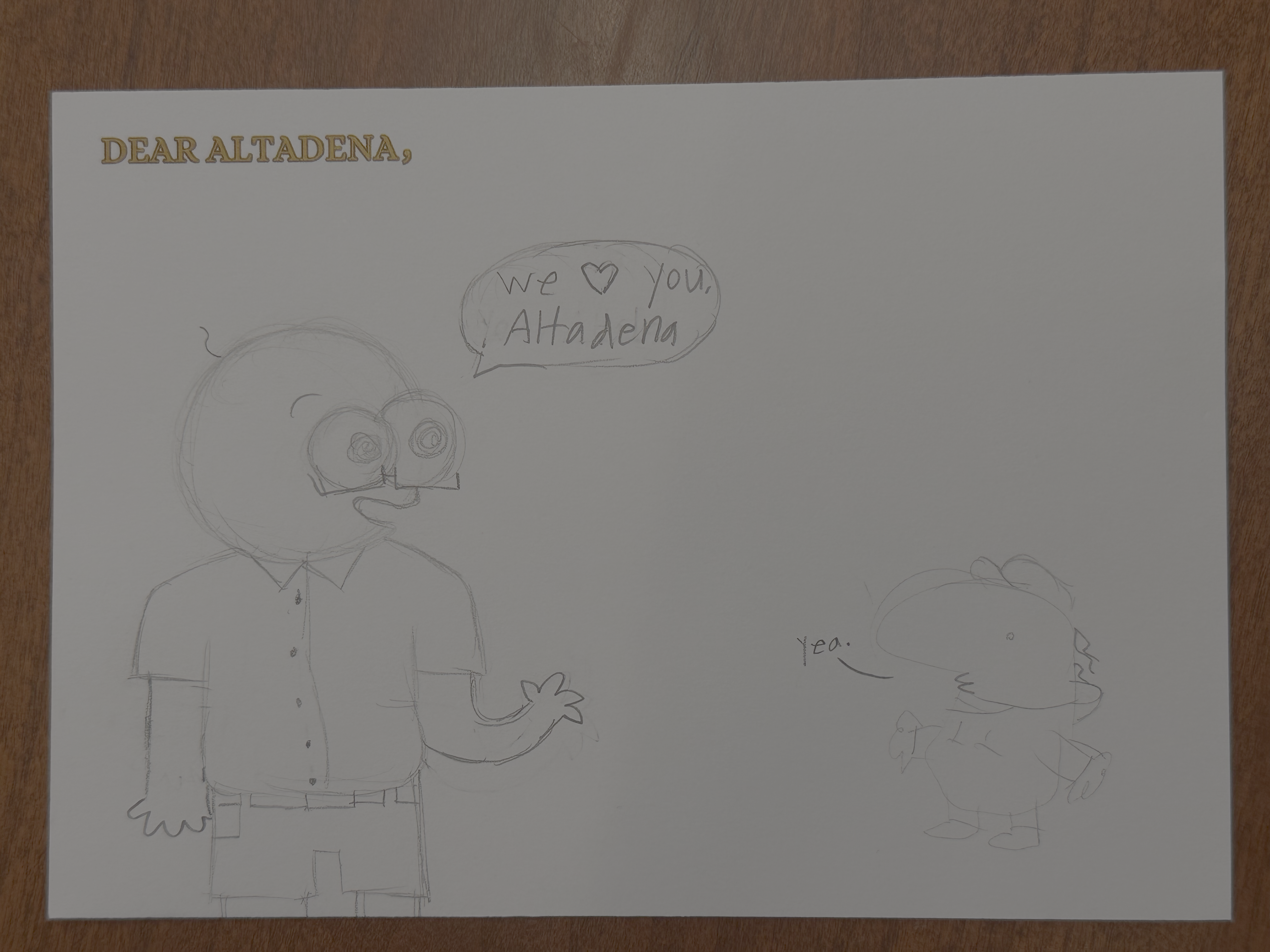 Dear Altadena Postcard 2