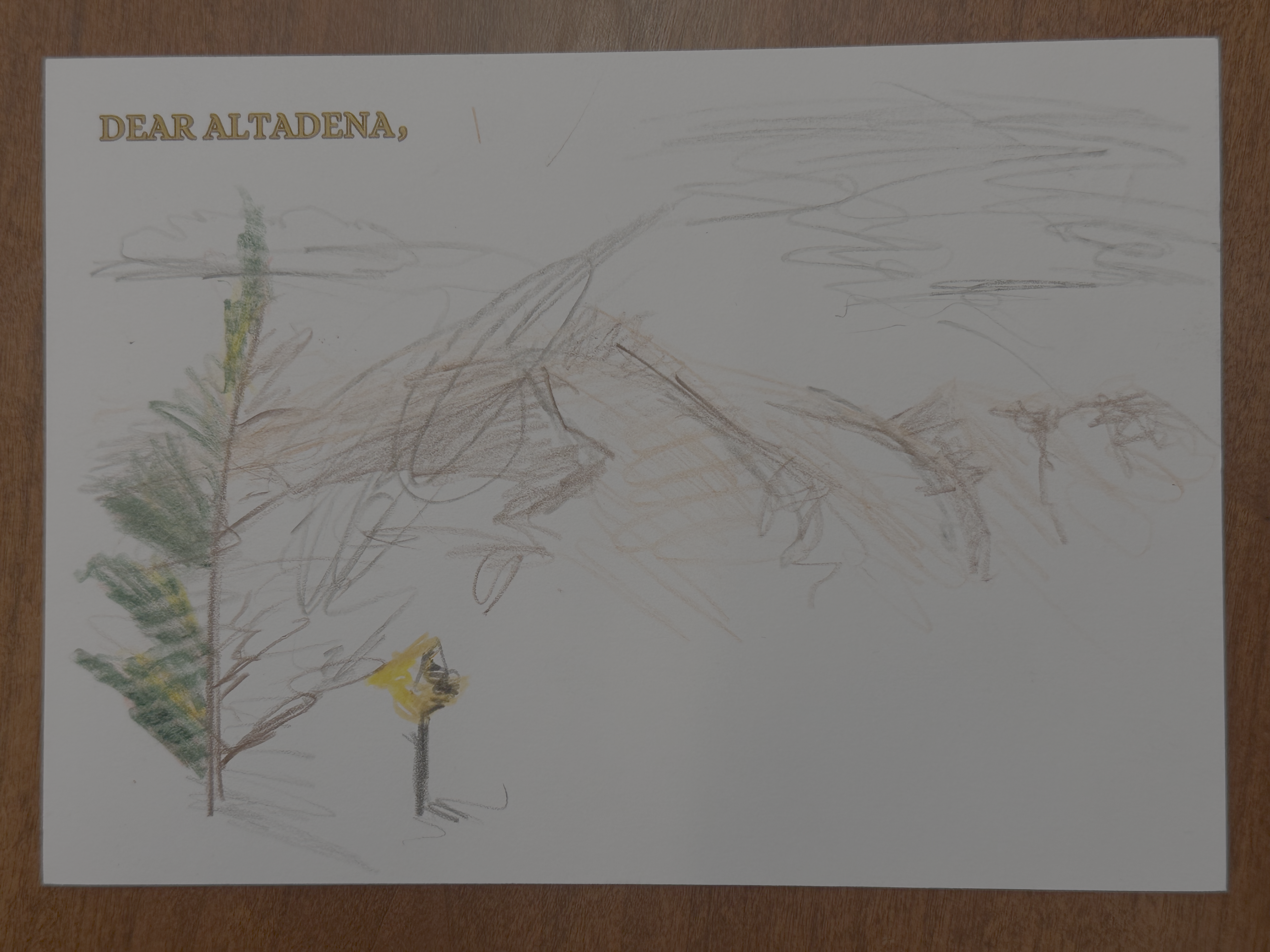 Dear Altadena Postcard 2